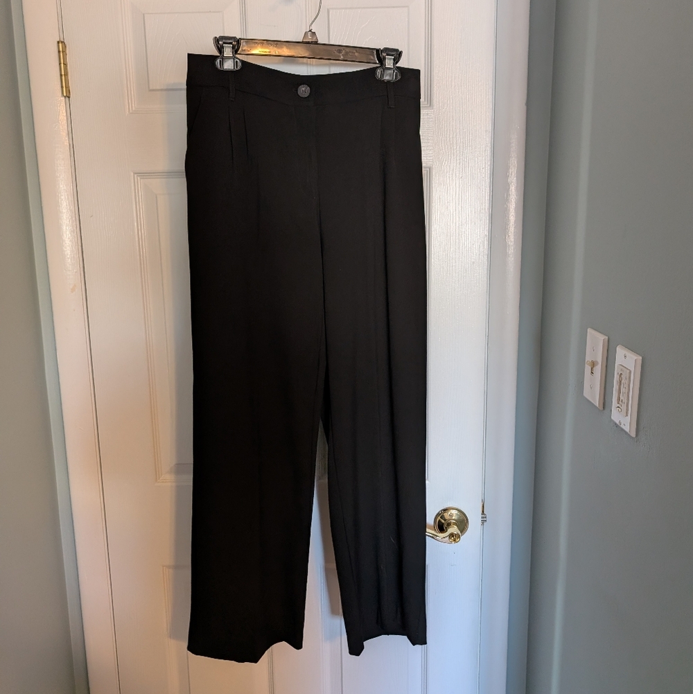 NWT Autres Filles Black Women's Trousers Size Medium